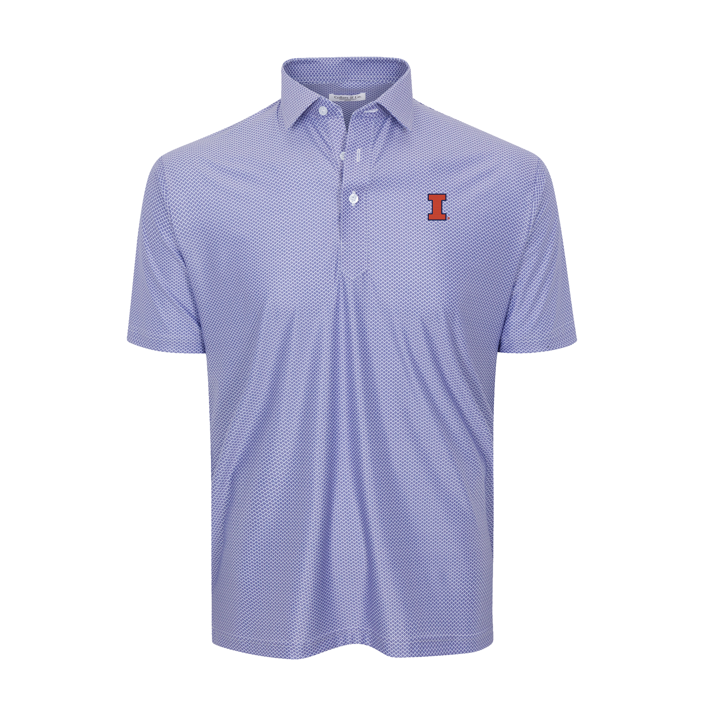 Illinois Featherweight Flex Polo Congressional Navy