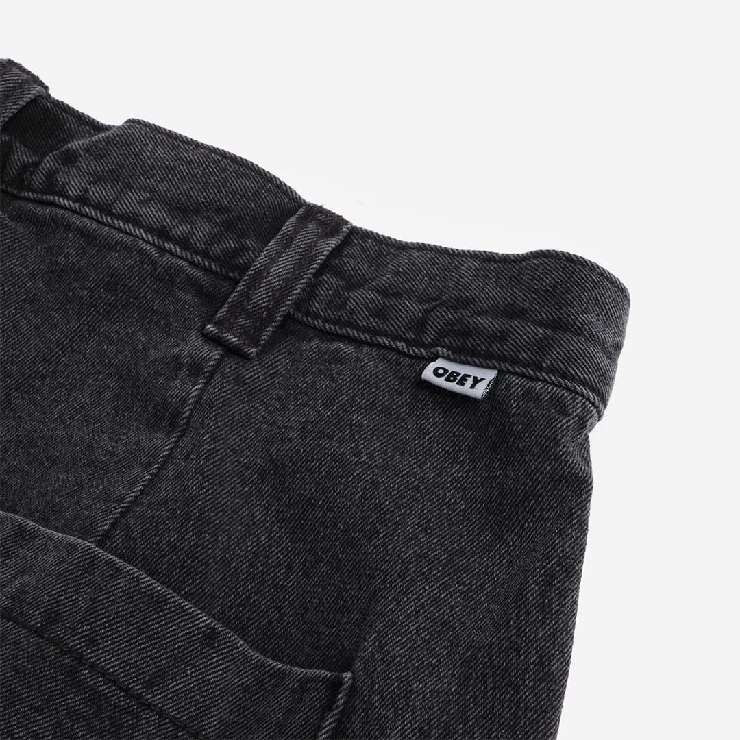 OBEY Oliver Denim Pleated Pant
