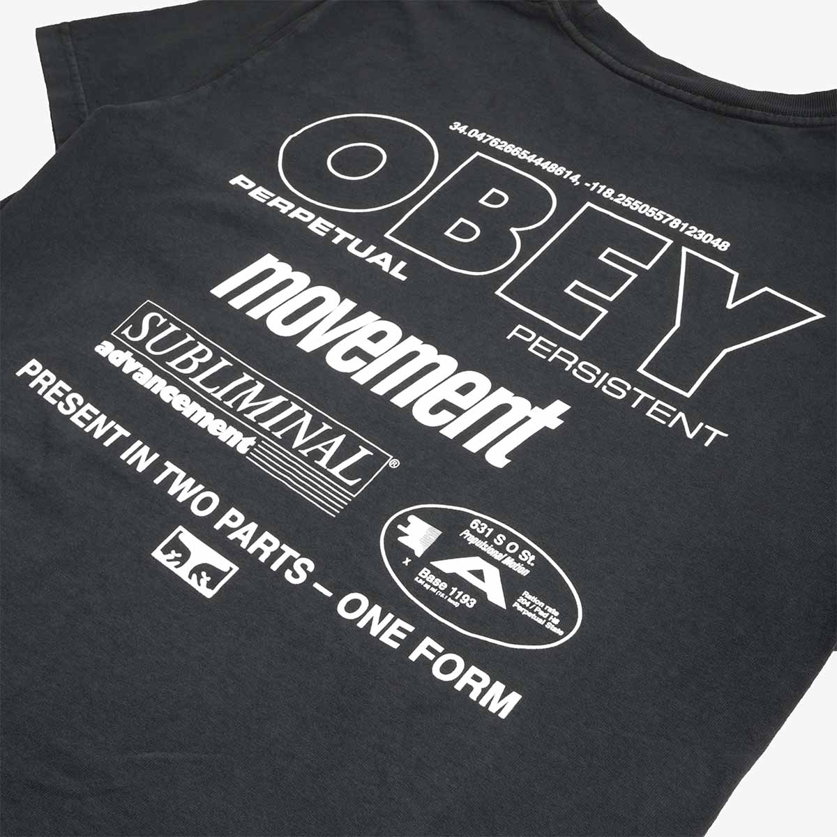 OBEY Persistent Movement T-Shirt