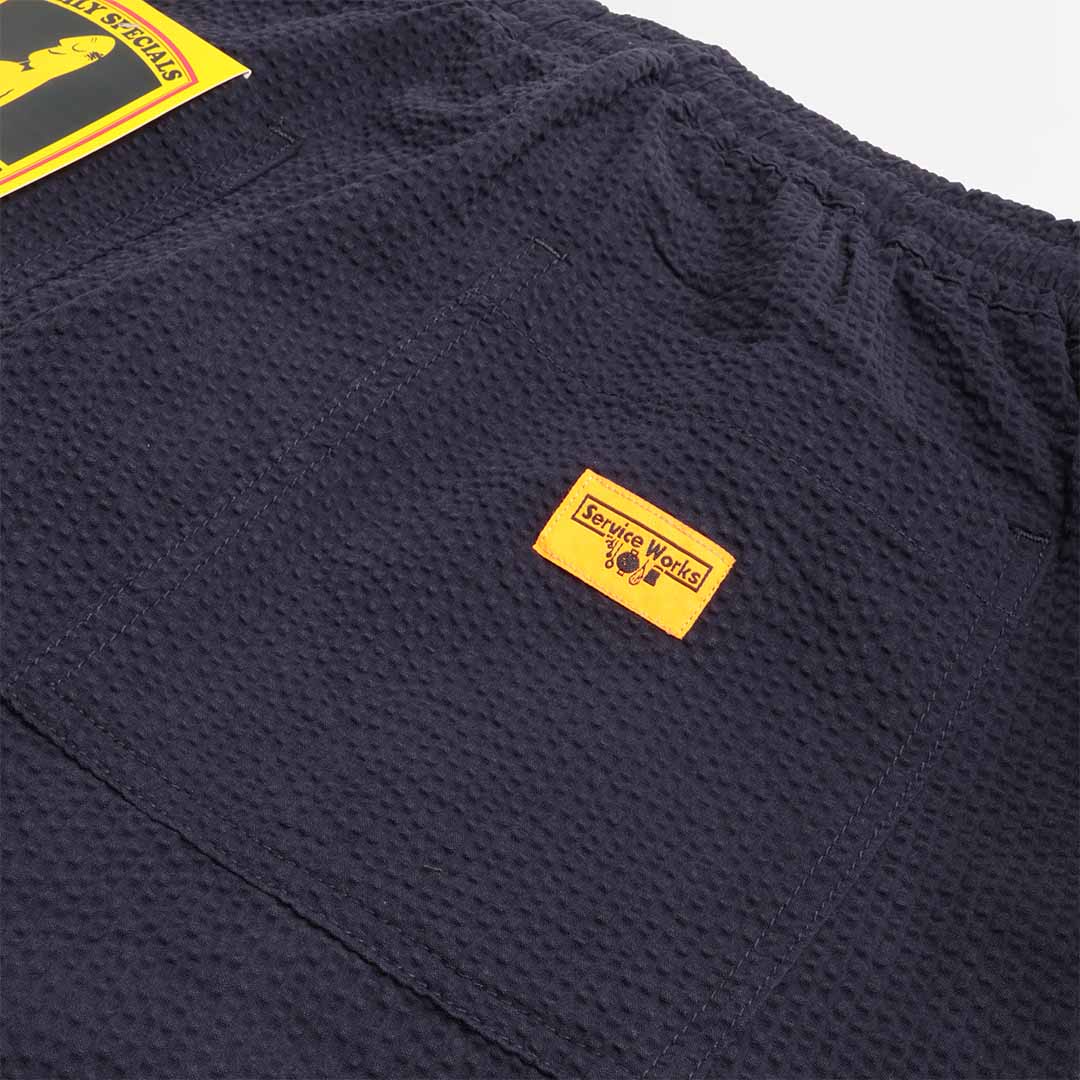 Service Works Seersucker Chef Shorts