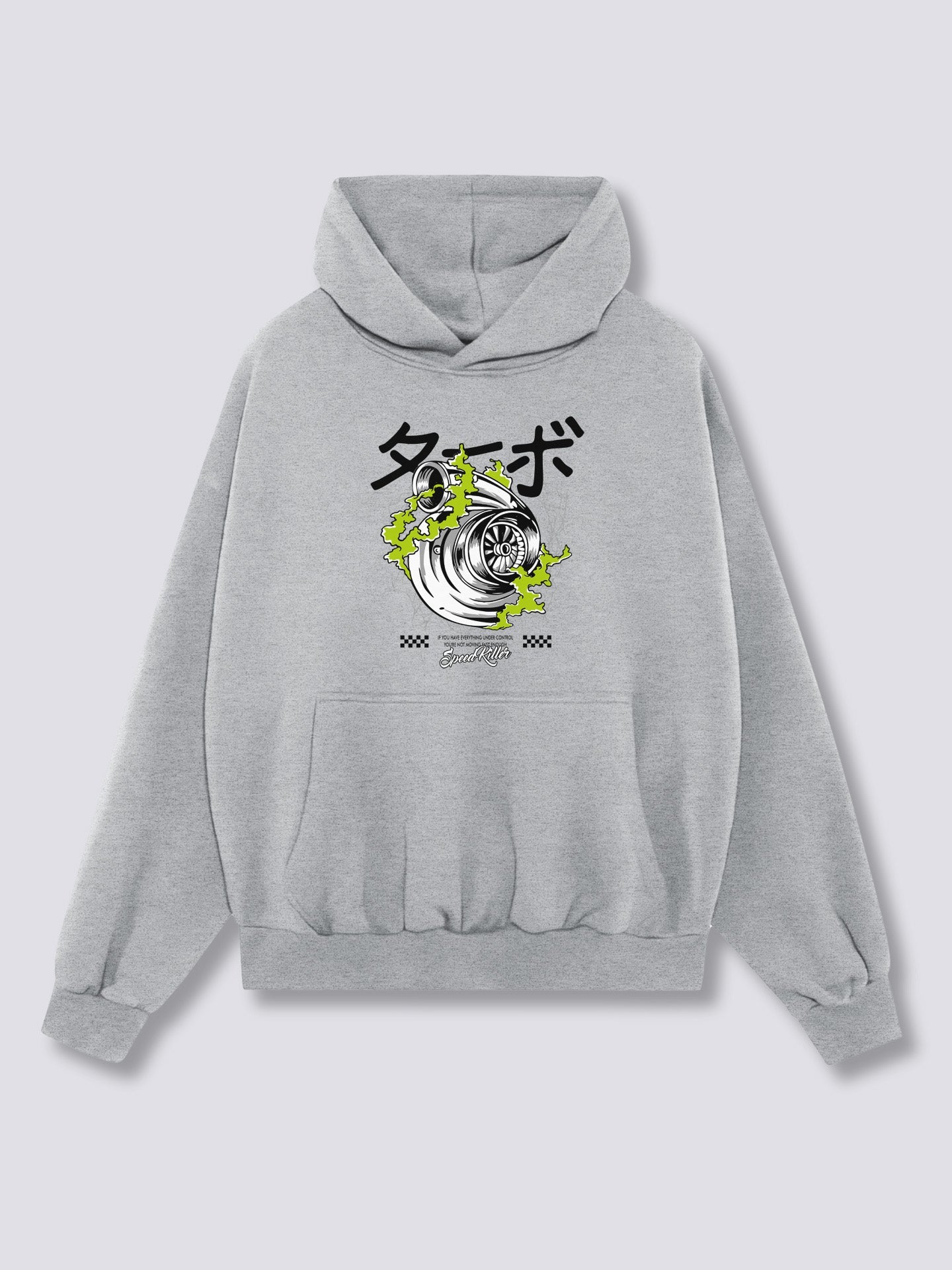 Front Print - Engine Hoodie