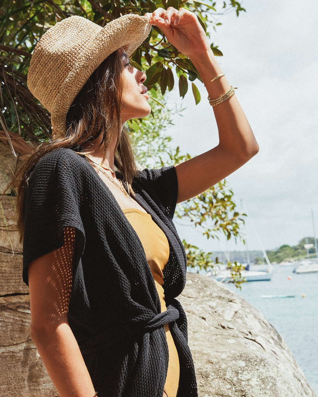 Venice Robe - Liquorice