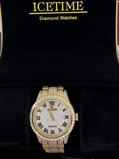 12.00 Carat Diamond Hip Hop Watch IceTime