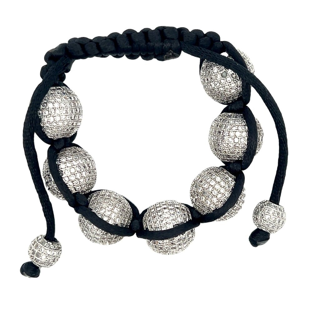 16MM 7 Ball CZ Disco Ball Bracelet
