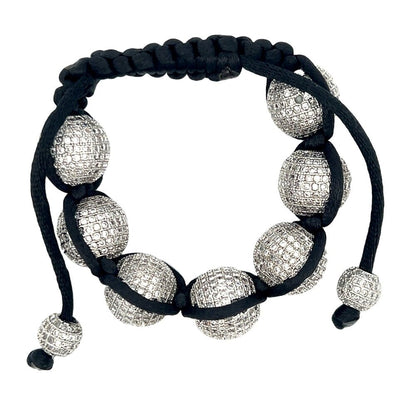 16MM 7 Ball CZ Disco Ball Bracelet