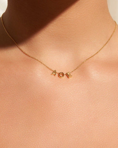Say My Name Charm Necklace