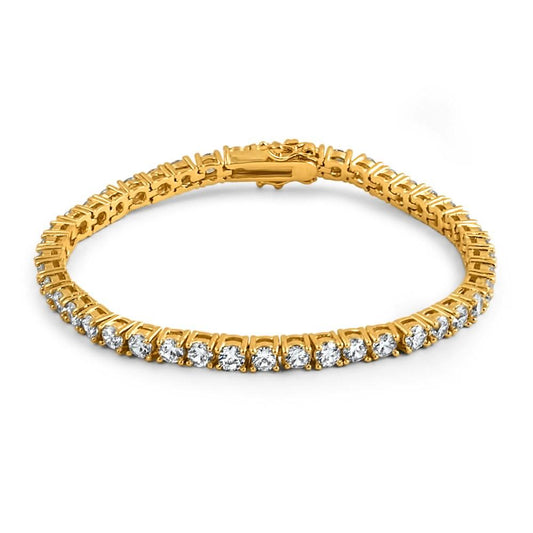 4MM CZ Tennis Bracelet in .925 Sterling Silver