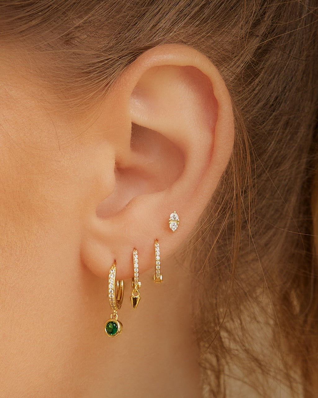 Felicity Huggie Earrings