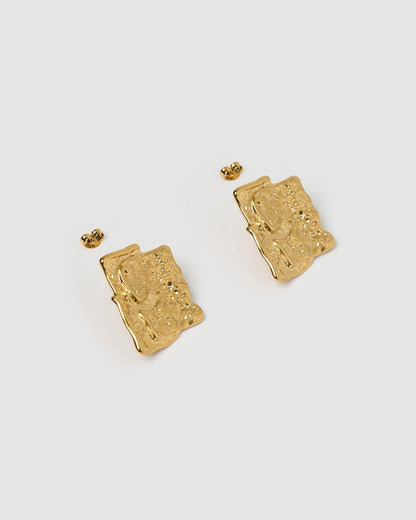 Alba Gold Earrings