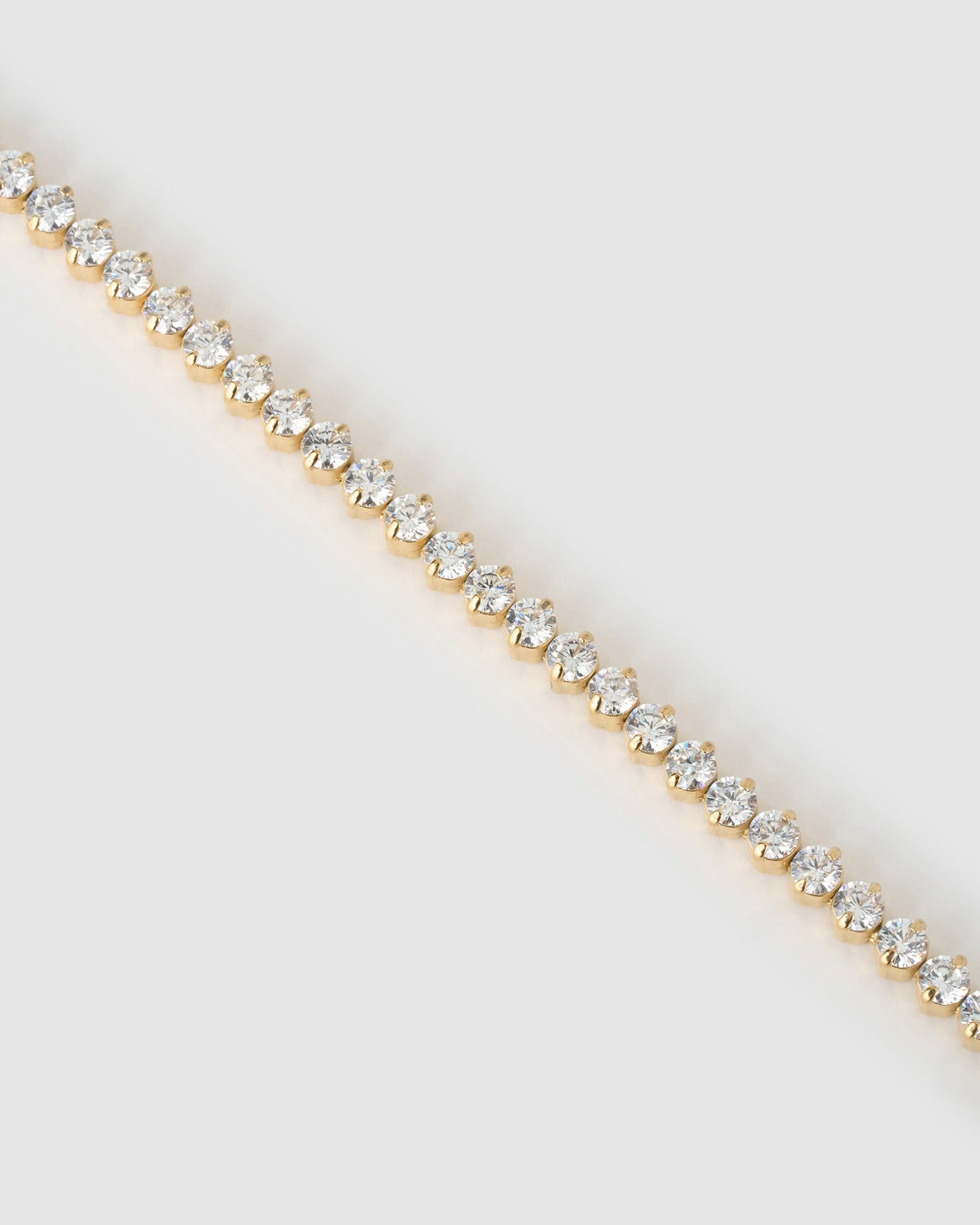 Allegra Tennis Bracelet - Gold