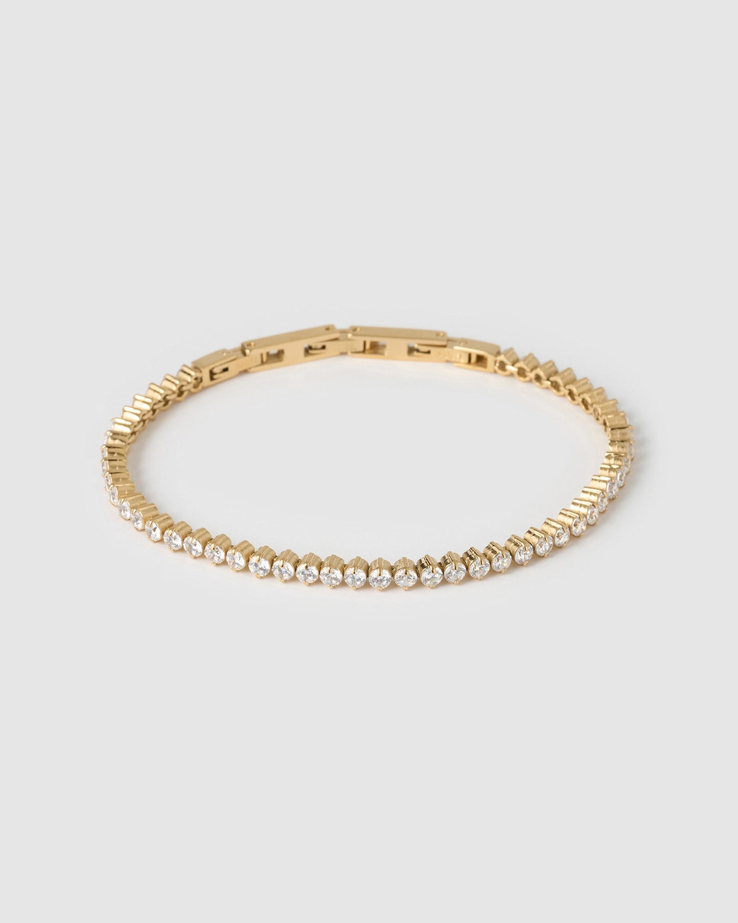 Allegra Tennis Bracelet - Gold