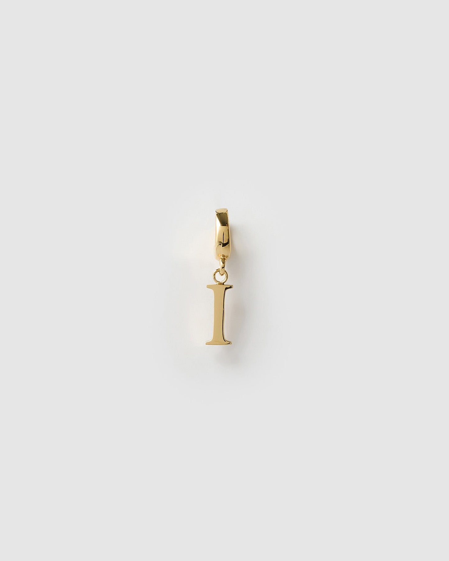 Alphabet Clip-On Gold Charm
