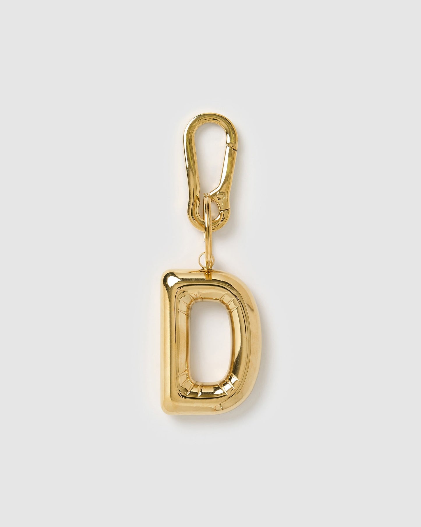 Alphabet Gold Key Ring