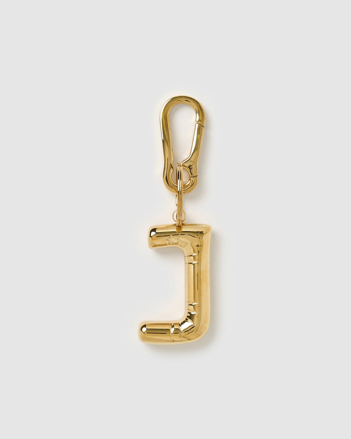 Alphabet Gold Key Ring