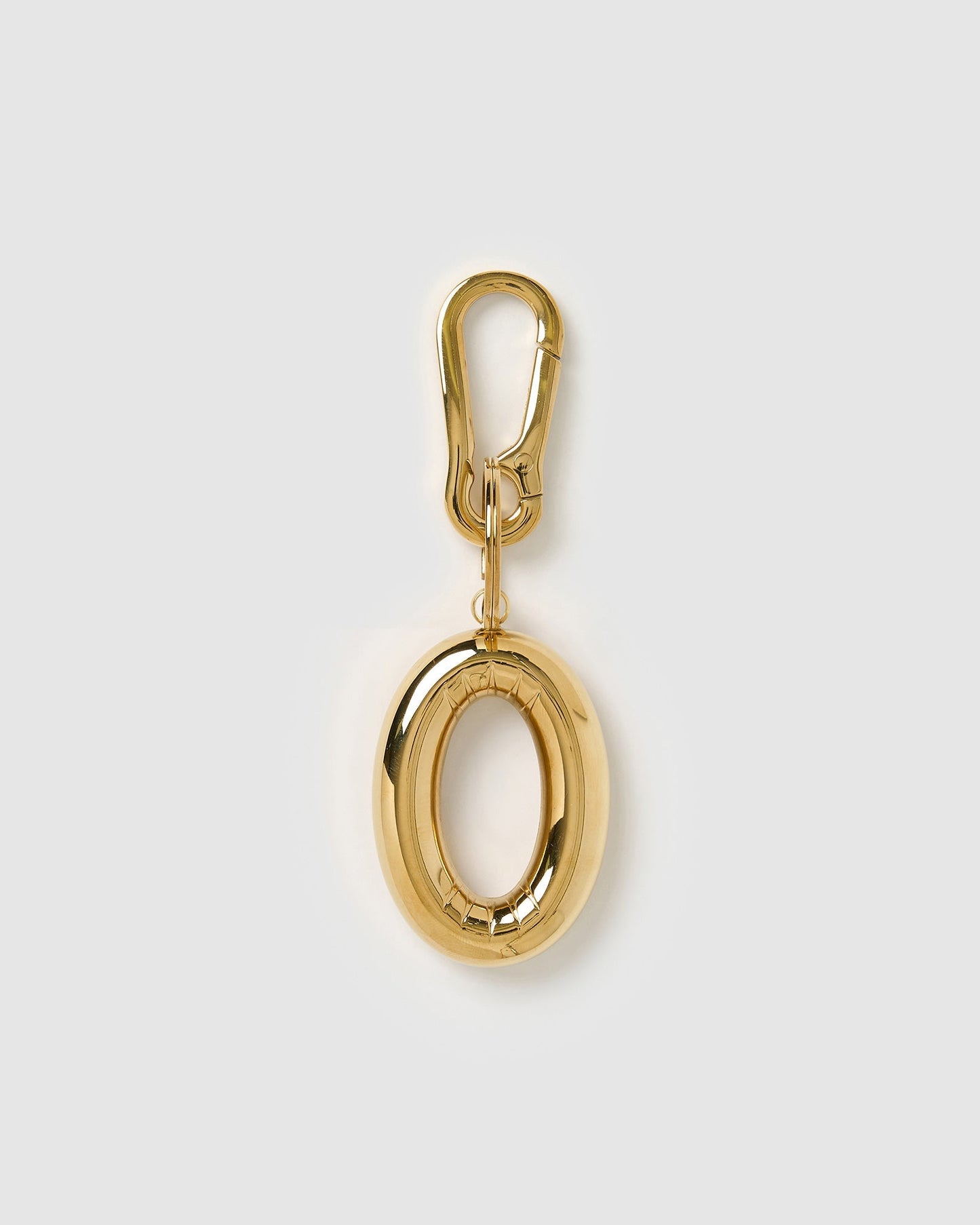 Alphabet Gold Key Ring