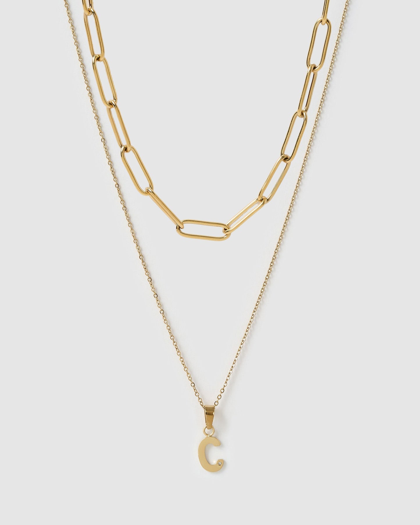 Alphabet Necklace Stack