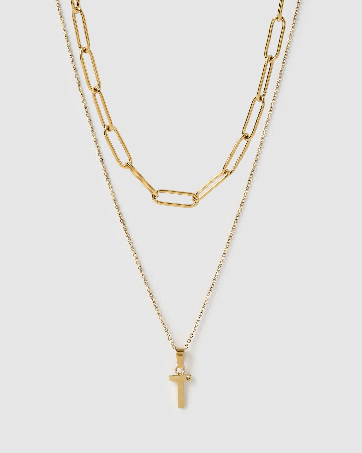 Alphabet Necklace Stack