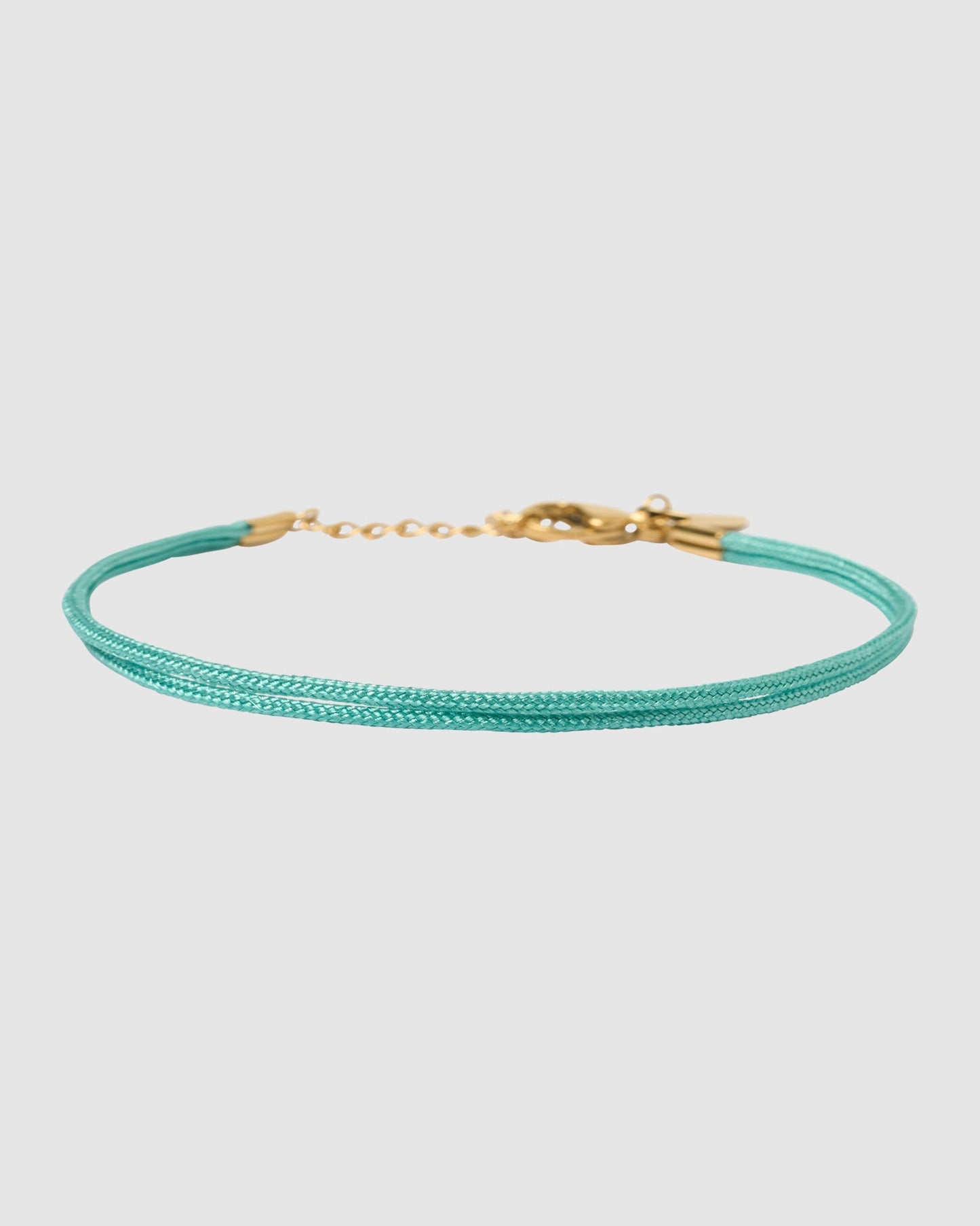 Alphabet String Bracelet - Sky