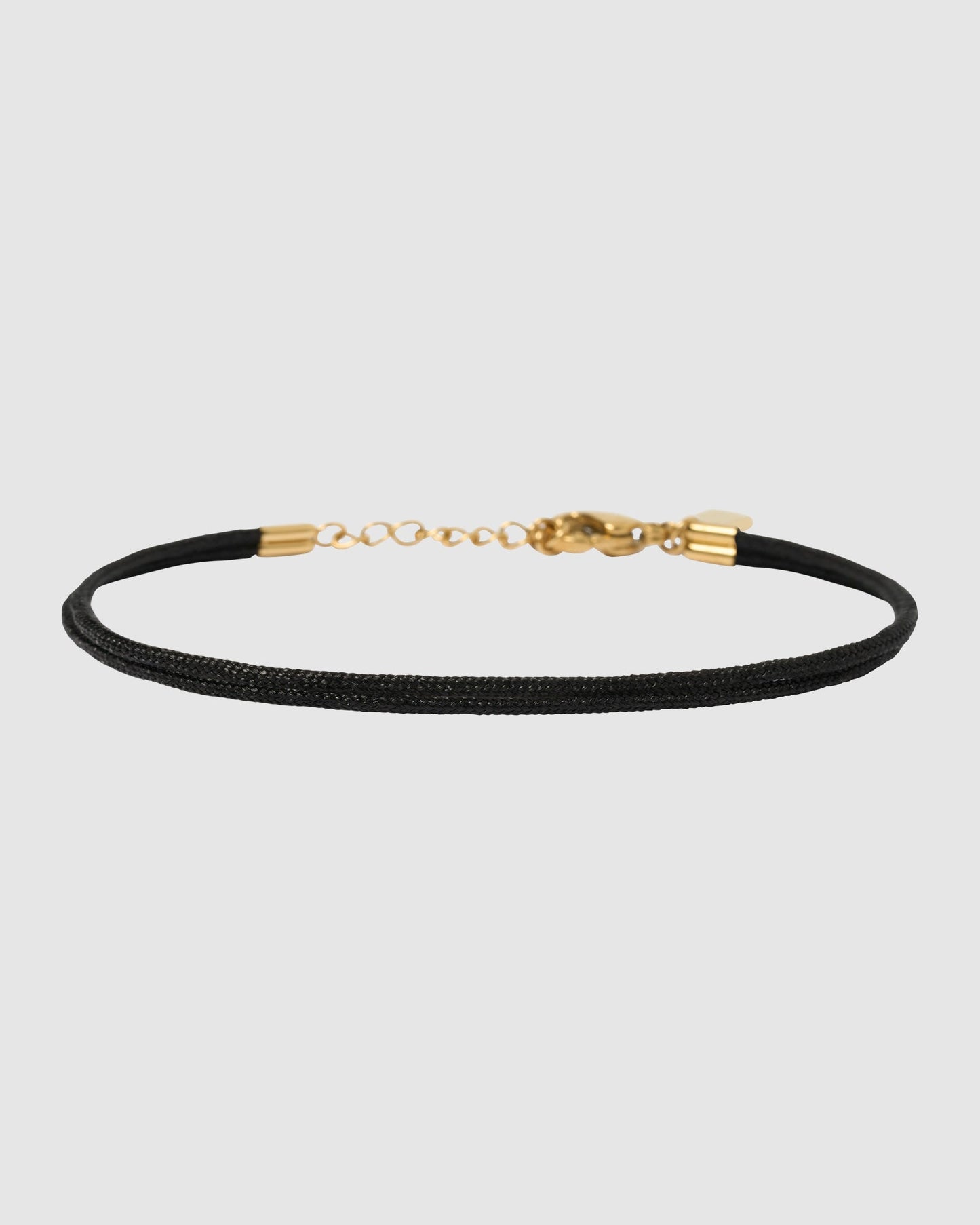 Alphabet String Bracelet - Black