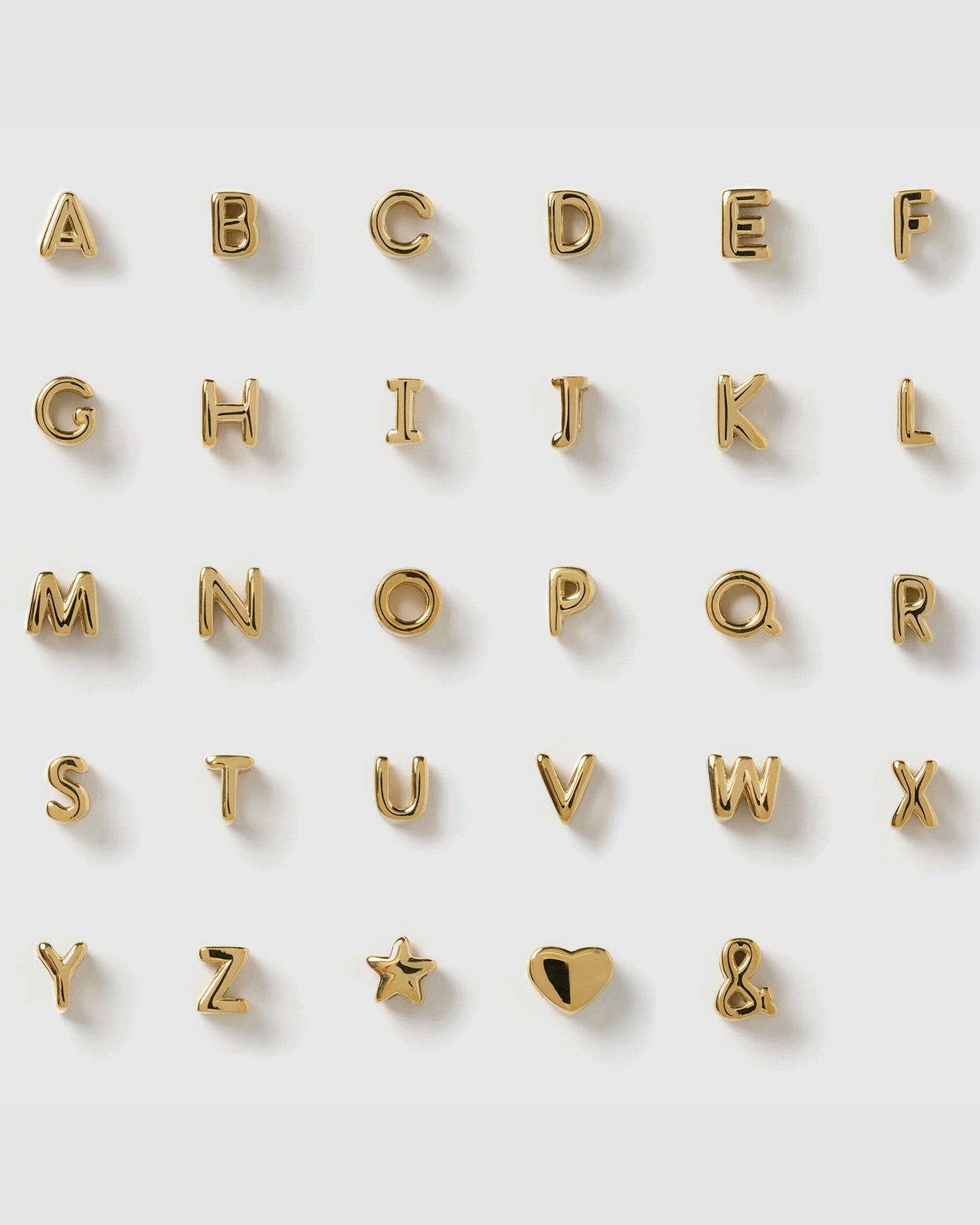 Alphabet String Bracelet - Sky