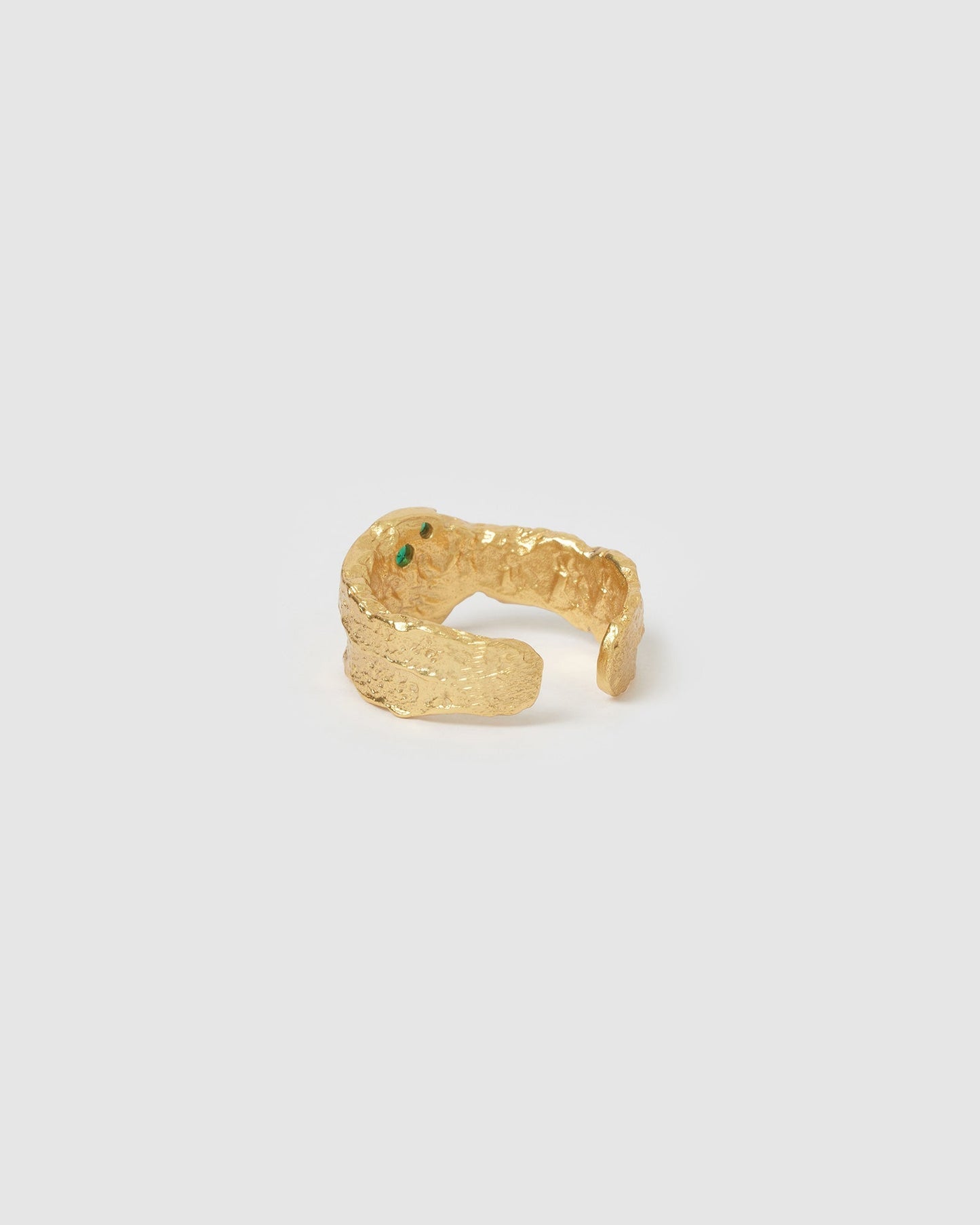Anya Gold Ring - Emerald