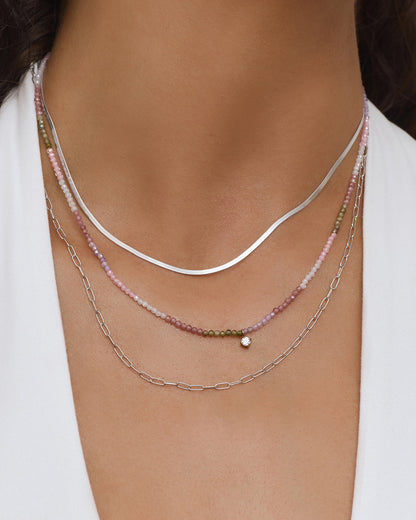 Louie Silver Necklace