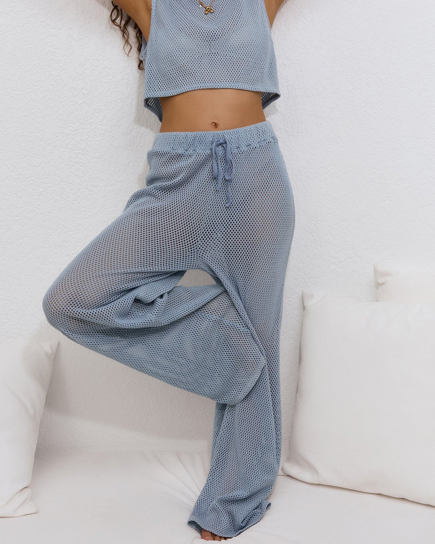 Positano Pants - Bluebell