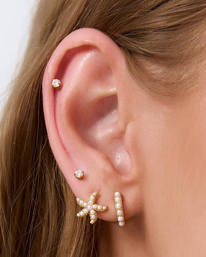 Malibu Pearl Earrings