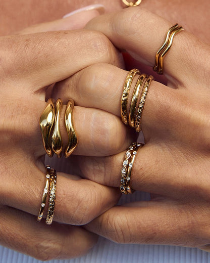 Rocco Double Ring Stack