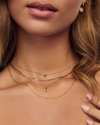 Mini Zodiac Gold Necklace