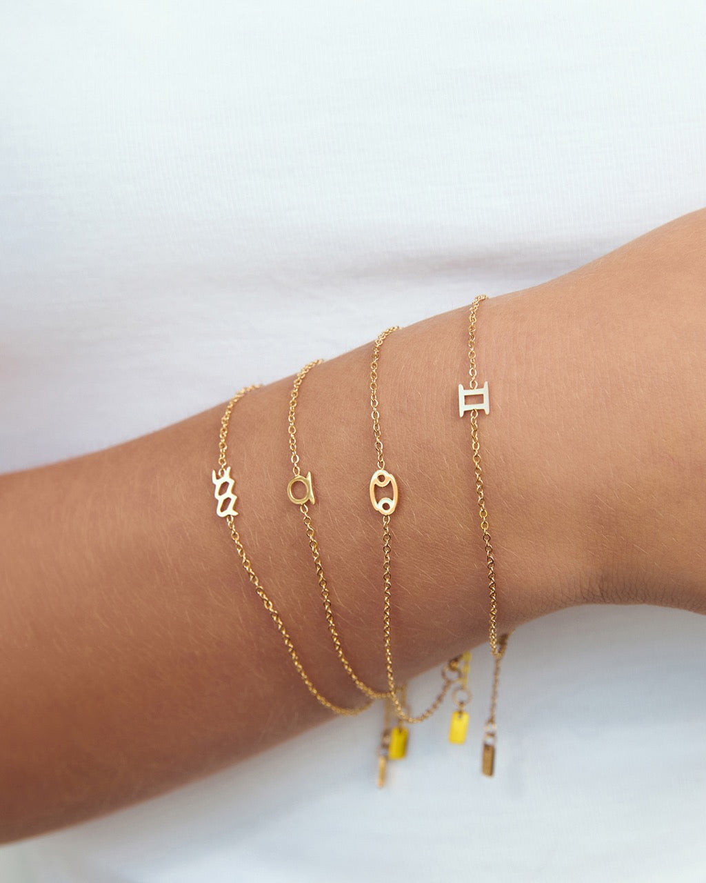 Mini Zodiac Gold Bracelet