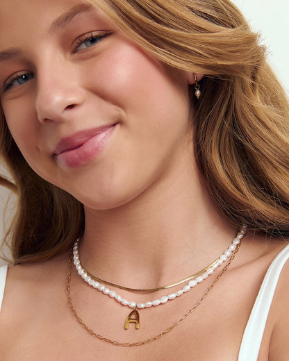 Shayla Gold Snake Chain Necklace