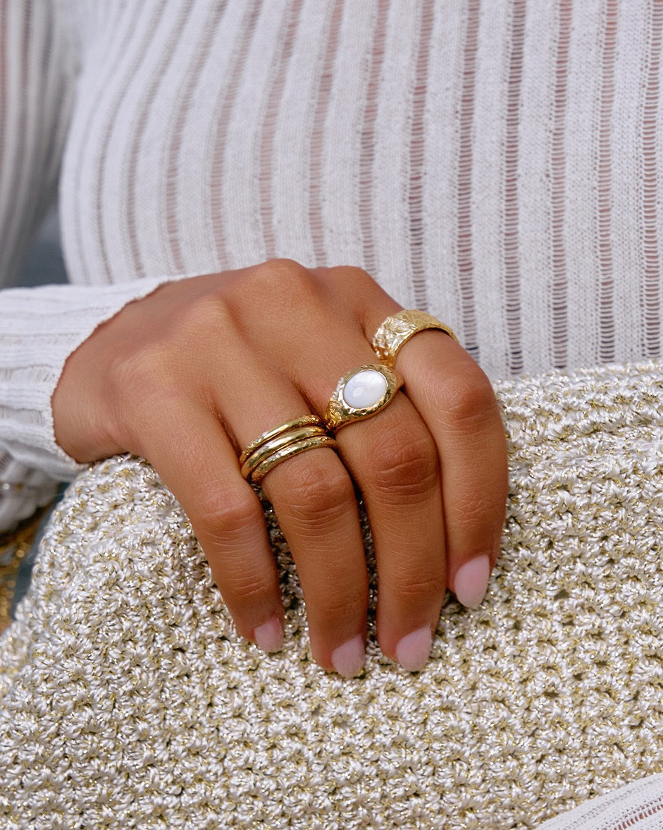 Brigitte Gold Ring