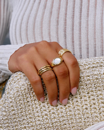 Brigitte Gold Ring