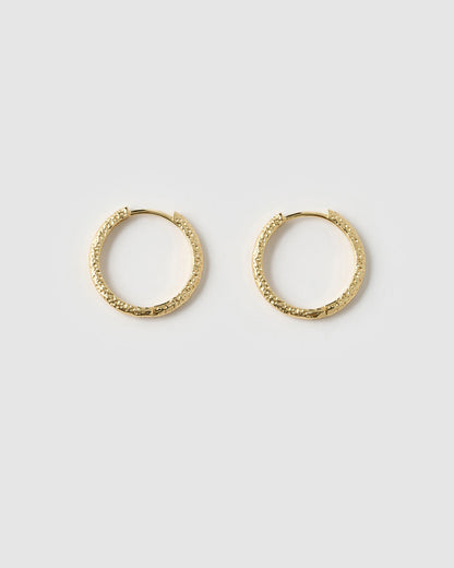 Little Hoop Earring Stack - Gold