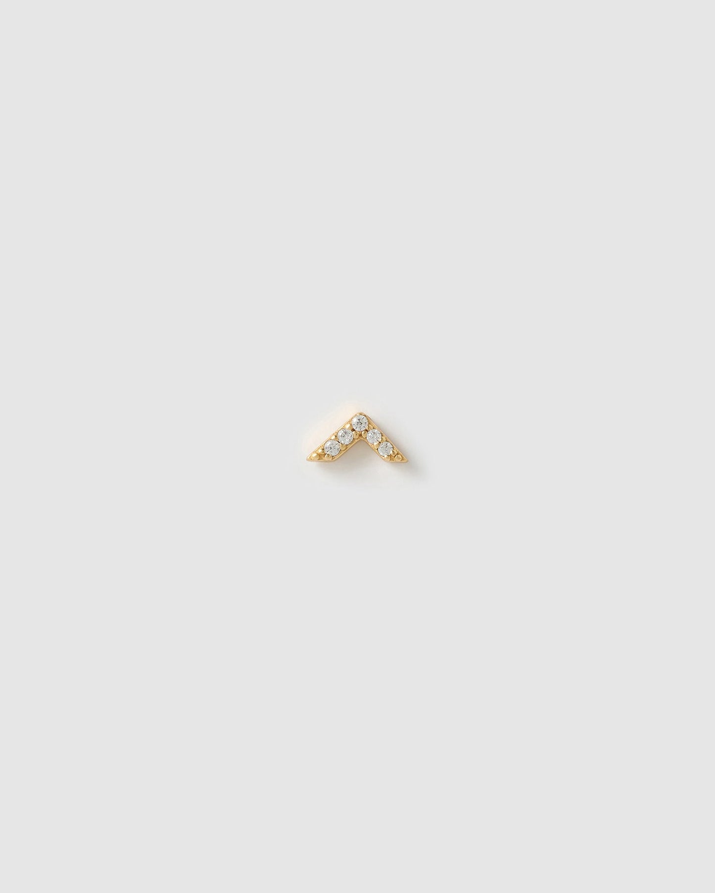 Arrow Single Stacker Stud Earring