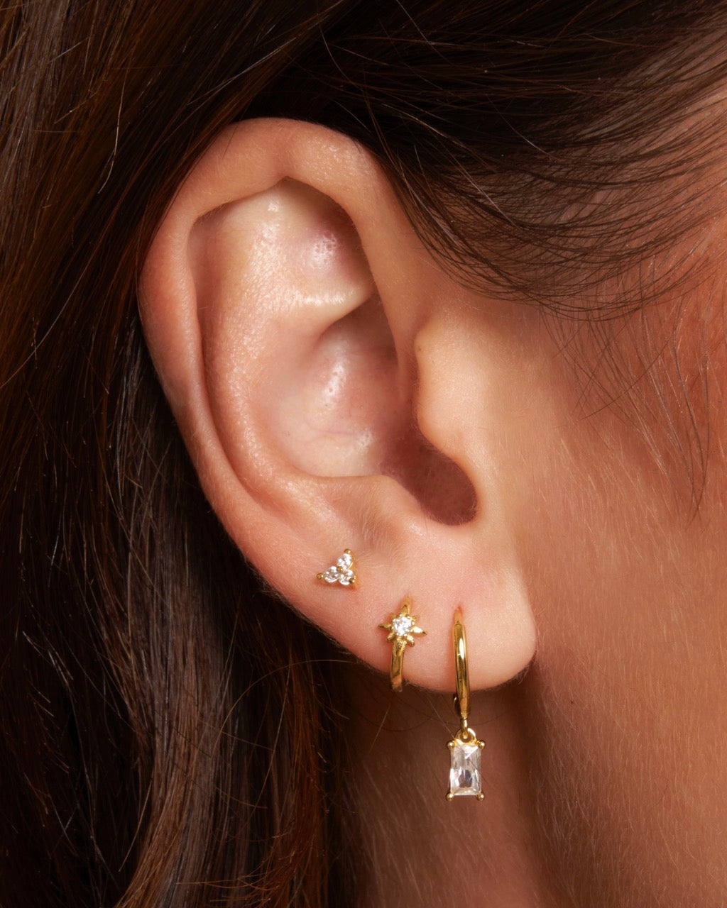 Midnight Earring Stack