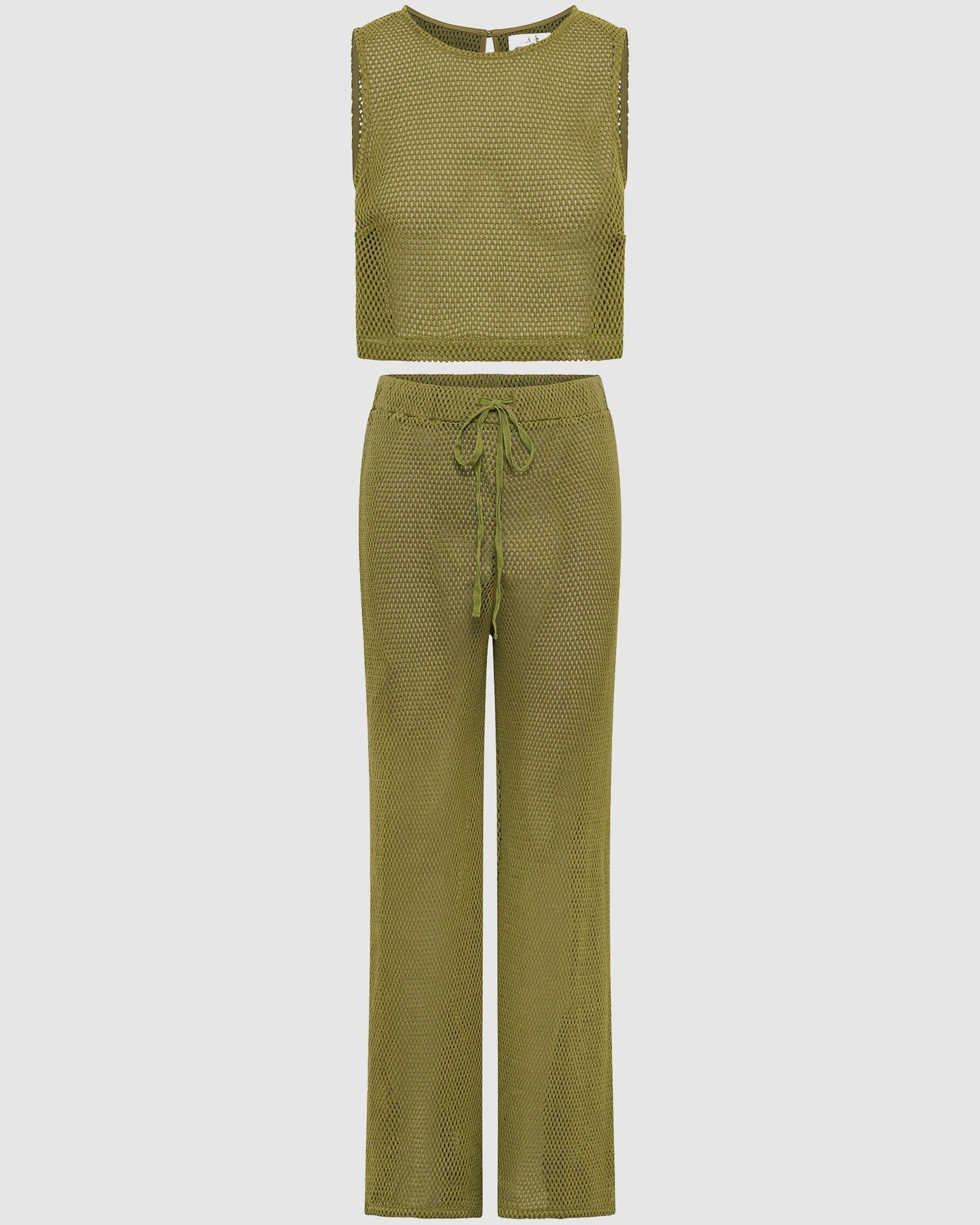 Bari Pants Set - Pistachio