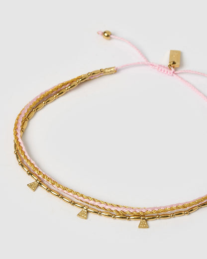 Bennie Gold Anklet - Ballerina