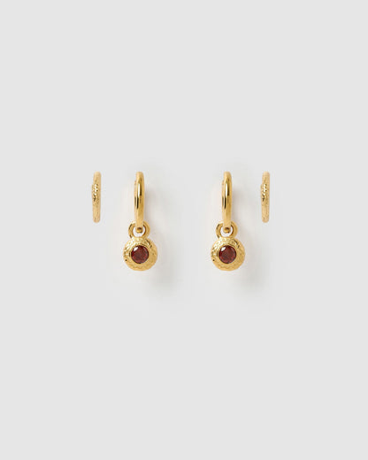 Birthstone Earring Stack