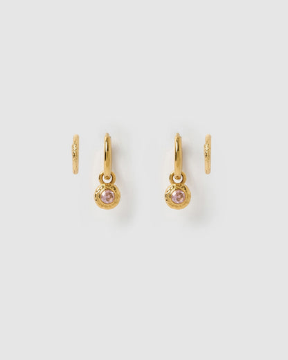 Birthstone Earring Stack