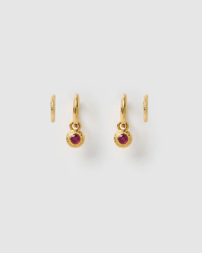 Birthstone Earring Stack