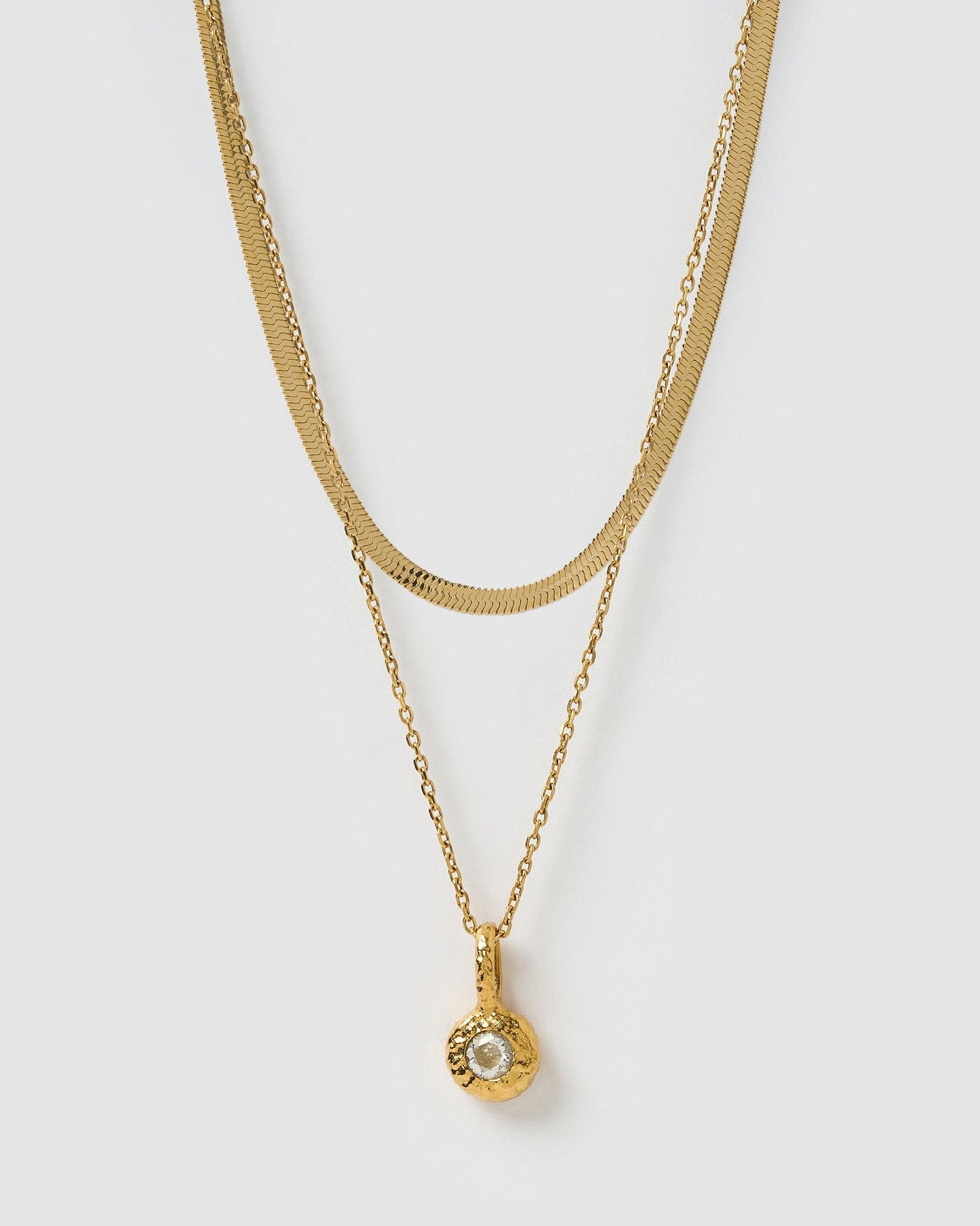 Birthstone Necklace Stack