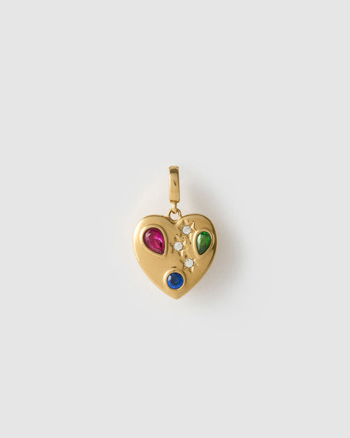 Bisou Heart Charm