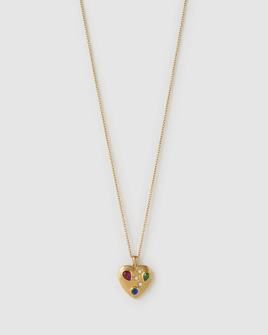Bisou Heart Necklace