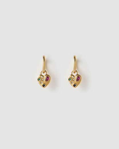 Bisou Heart Earrings