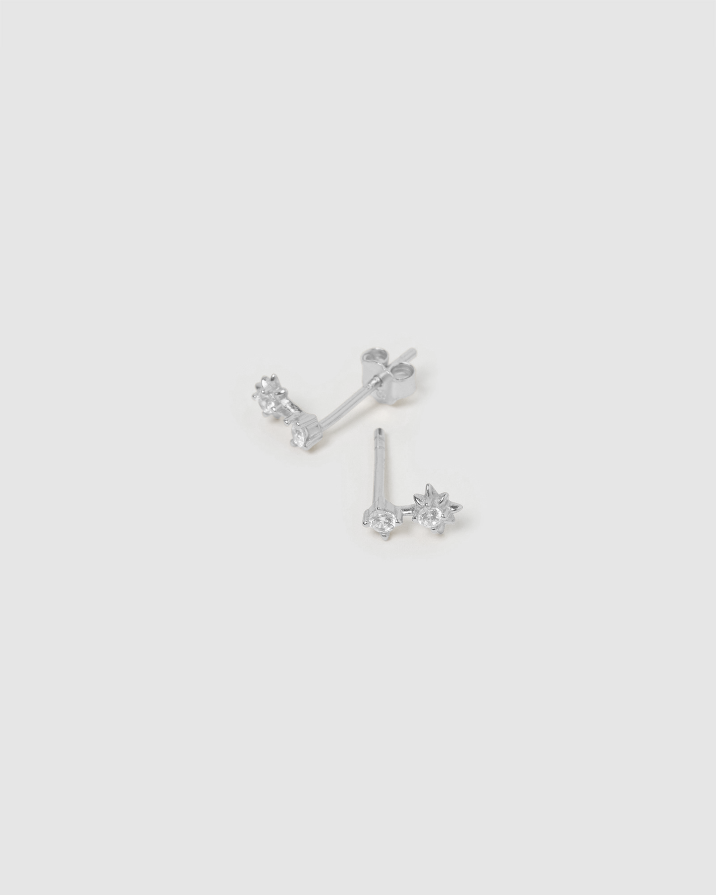 Bonnie Silver Stud Earrings