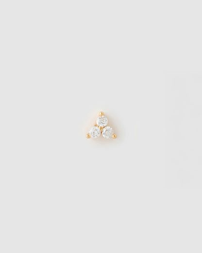 Cassia Single Stack Stud Earring