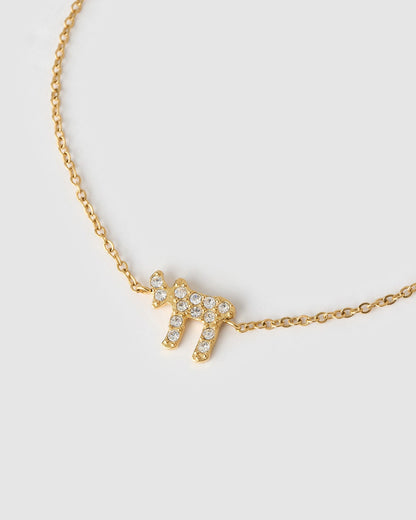 Chai Bracelet - Stone