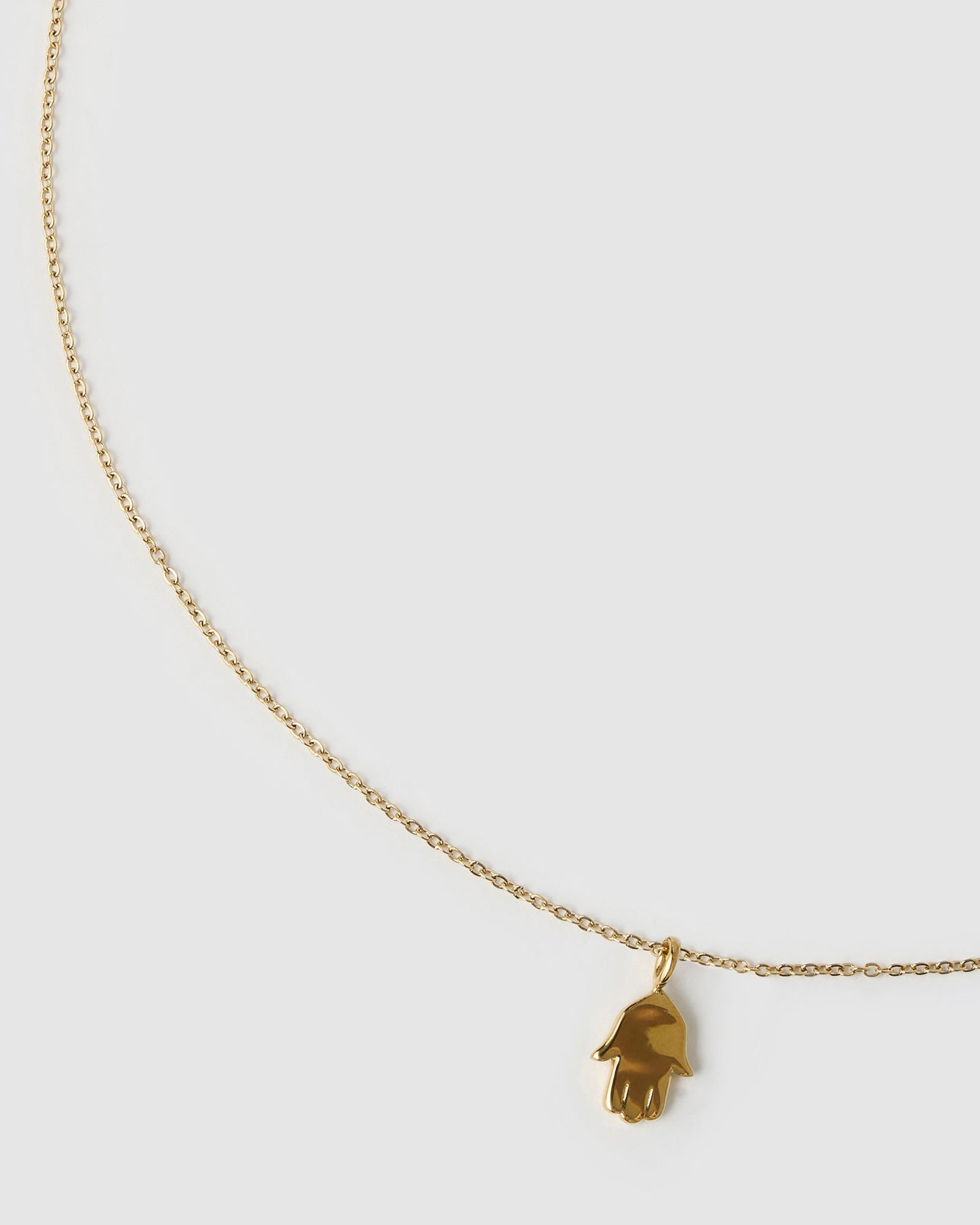 Chamsa Charm Gold Necklace